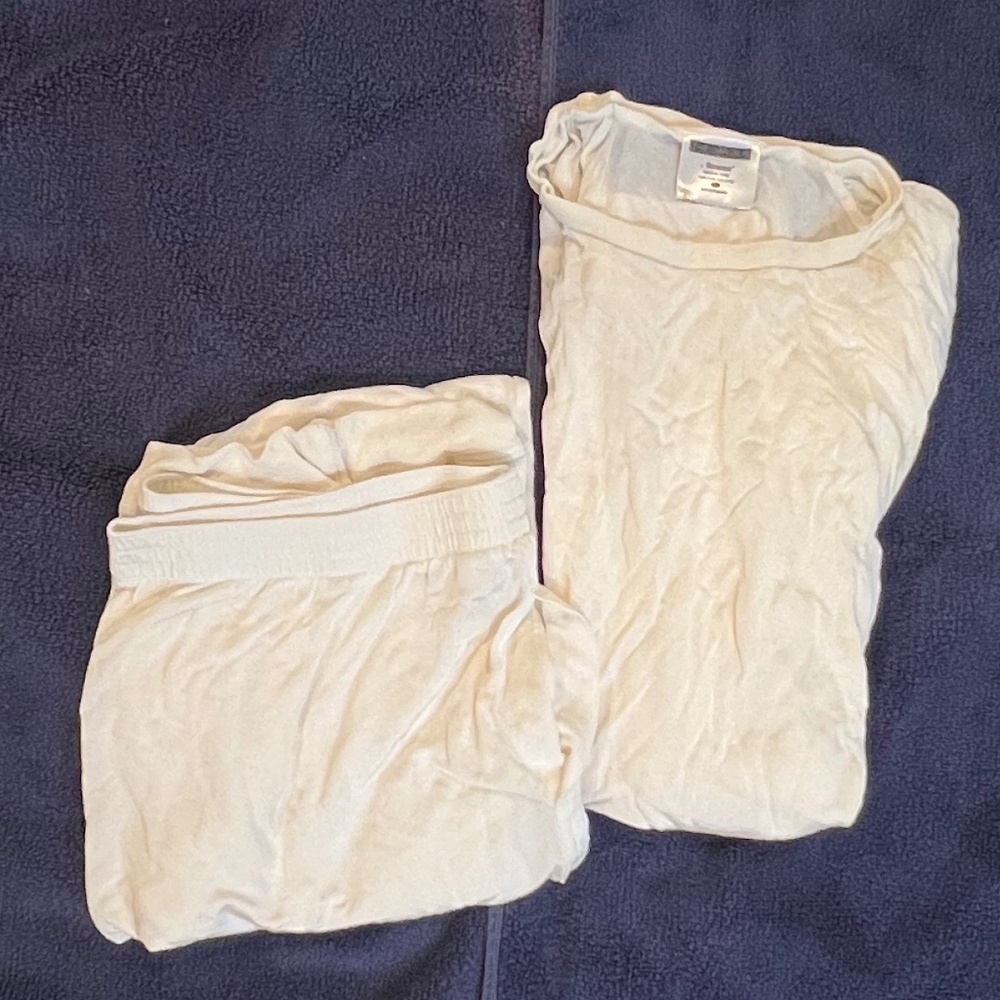 Terramar Men's Thermasilk Filament Crewneck & Bottom in size Large